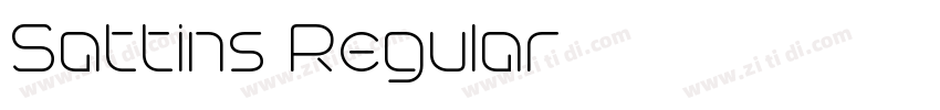 Sattins Regular字体转换 Sattins Regular字体转换